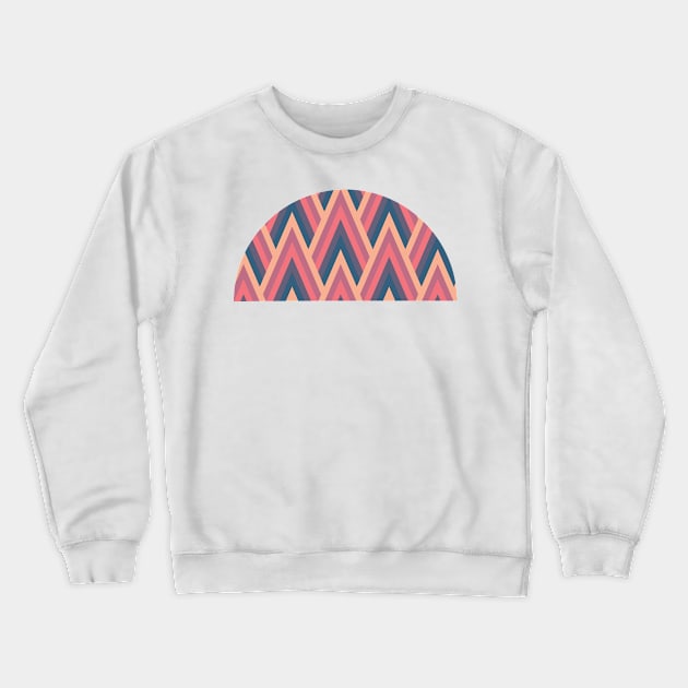 Chevron II Crewneck Sweatshirt by DenAlex